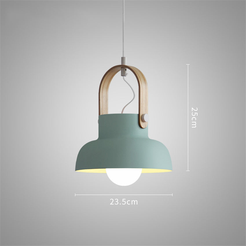 Nordic Loft LED Iron Pendant Lights Restaurant Room Bedroom