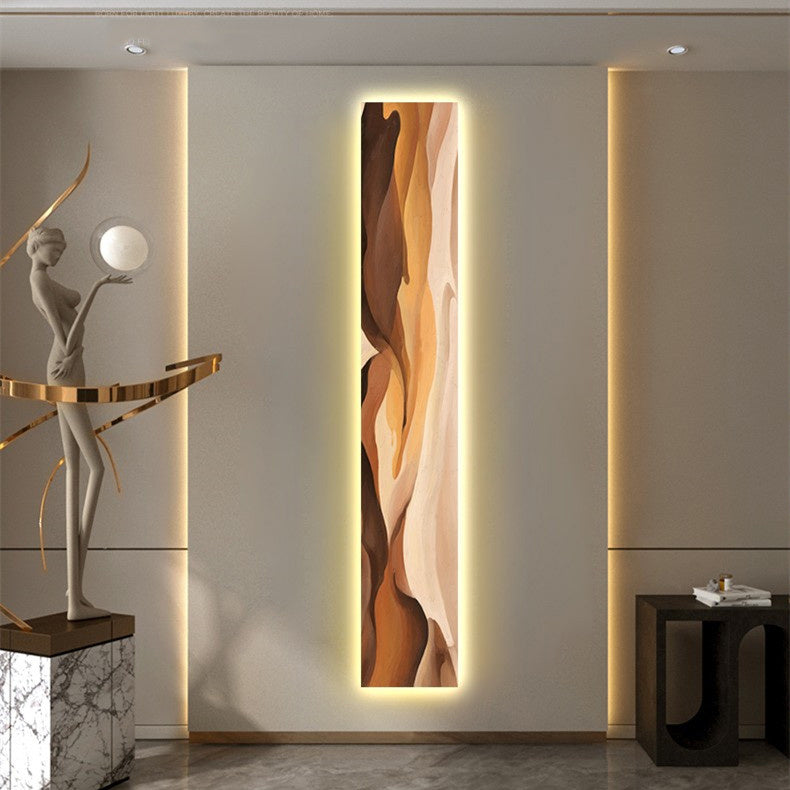 Abstract Entryway Decorative Painting Led Ambient Sense Light